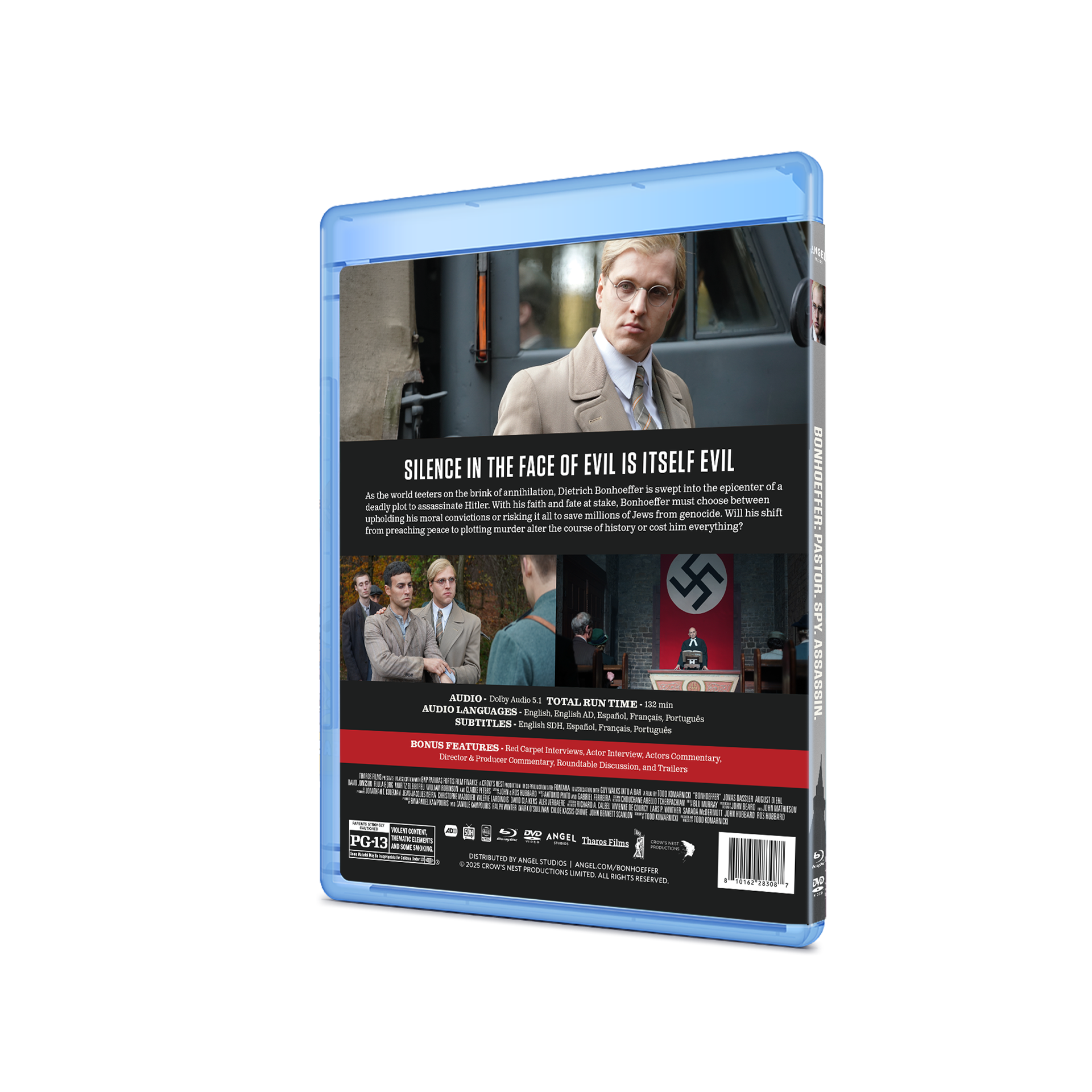 Bonhoeffer: Pastor. Spy. Assassin. Special Edition Blu-ray + DVD - PREORDER - DVD & Blu-ray