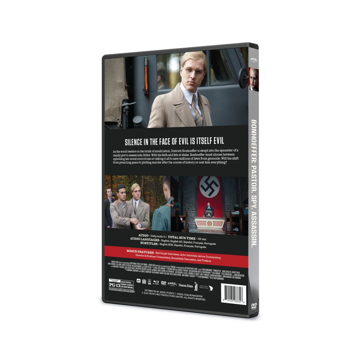 Bonhoeffer: Pastor. Spy. Assassin. Special Edition Blu-ray + DVD - PREORDER - DVD & Blu-ray