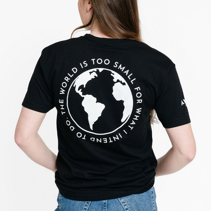 Cabrini ’The World Is Too Small’ T-Shirt - T-Shirts