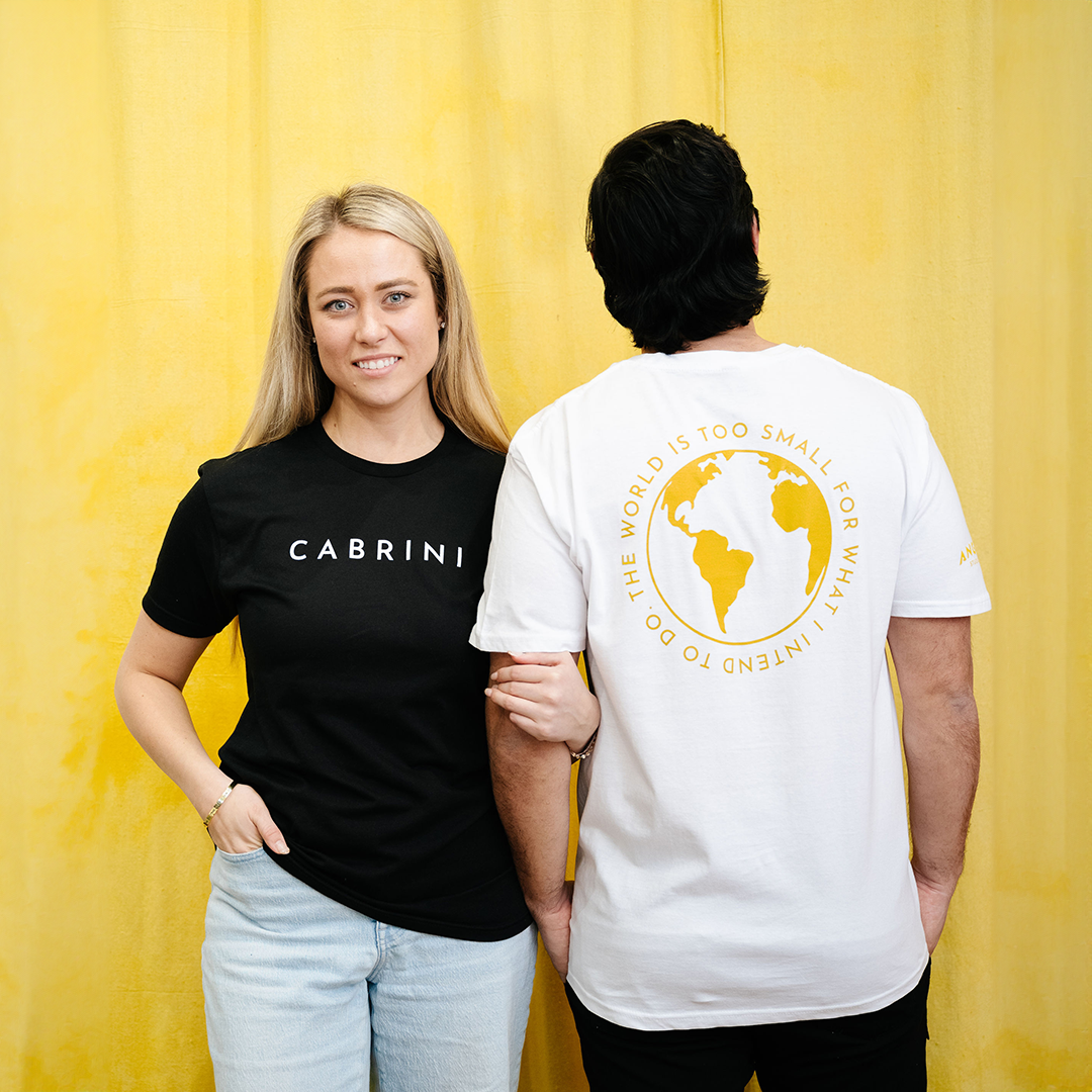 Cabrini ’The World Is Too Small’ T-Shirt - T-Shirts