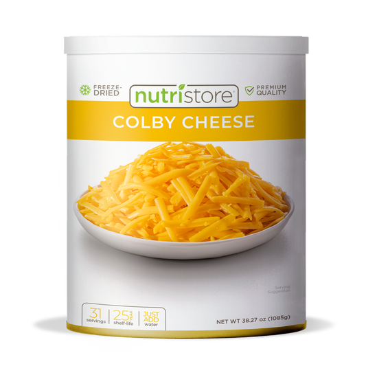 Colby Cheese Freeze Dried - #10 Can - #10 Can - Food Storage