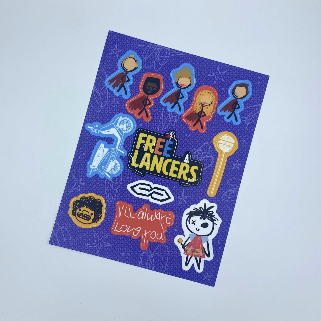 Doodle Sticker Set - Stickers