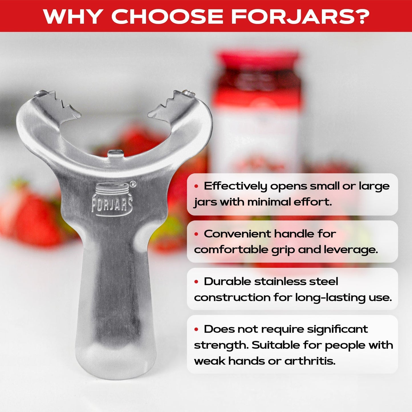 Forjars® - Jar opener - Jar Opener