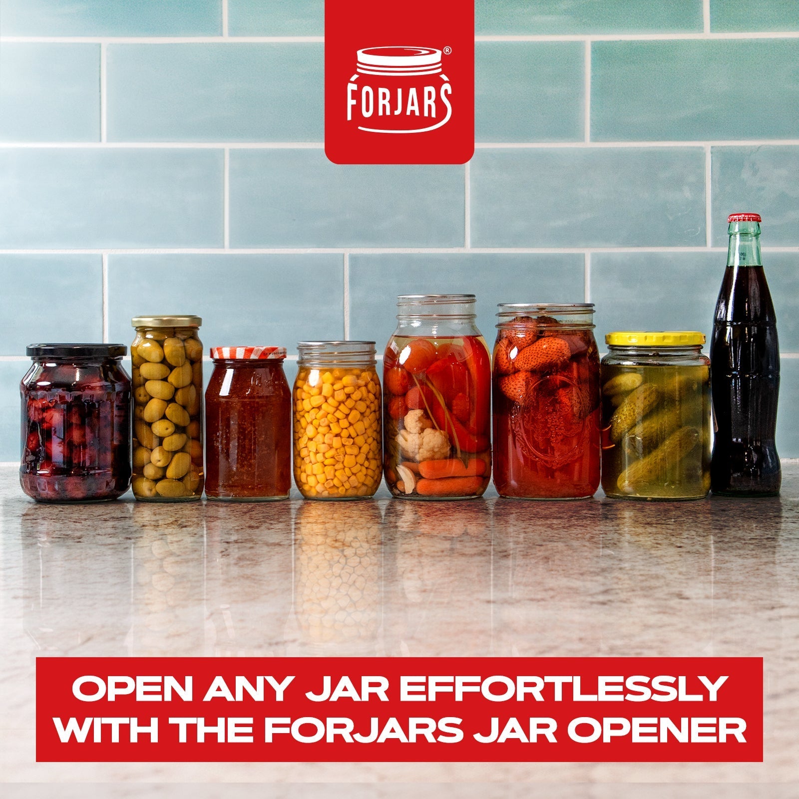 Forjars® - Jar opener - Jar Opener