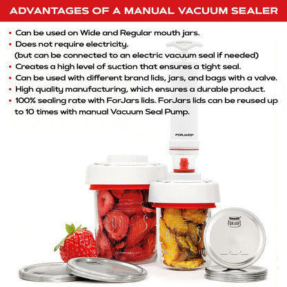 Forjars® Vacuum Sealer Kit - Vacuum Sealer