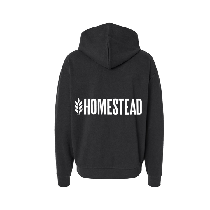 Homestead - The Fundamental Hoodie - XS / Black - Hoodies