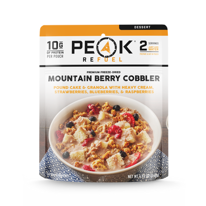 Mountain Berry Cobbler - Dessert