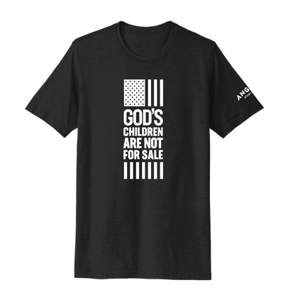 Sound of Freedom ’God’s Children’ T-Shirt - Black / XS - T-Shirts